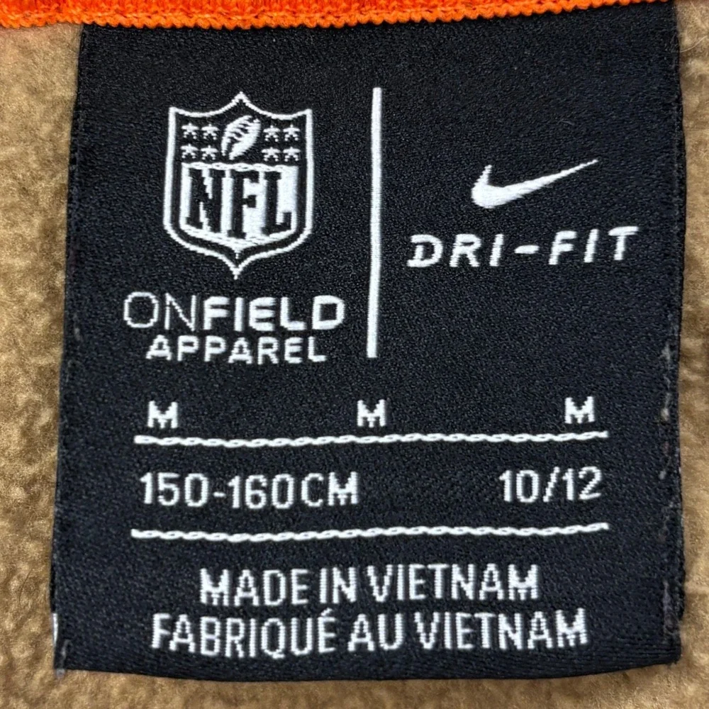 Nike Salute to Service Hoodie Youth Medium Cincinnati Bengals Camo Tan NFL 10 12